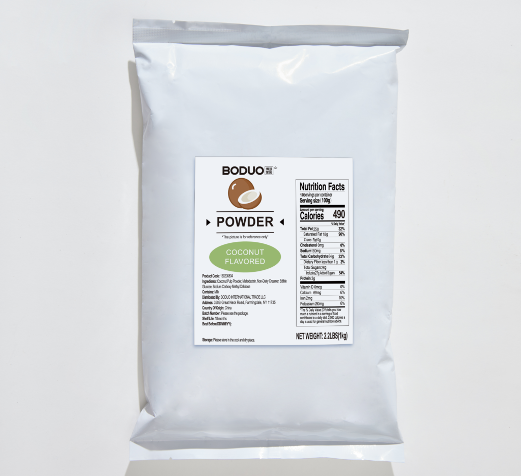 Coconut Powder 醇香椰浆味粉 | 2.2 lbs × 20 bags / Carton