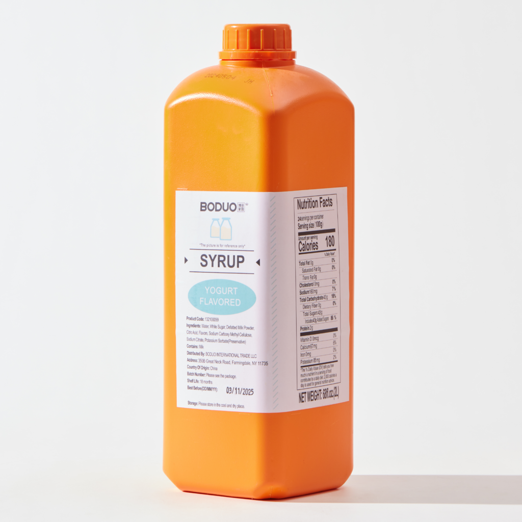 Yogurt Syrup 优格味糖浆 | 6 lbs × 8 bottles / Carton