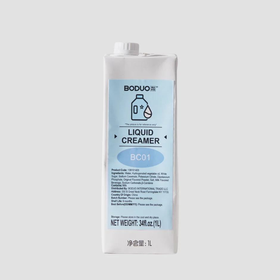 Liquid Creamer LC01 饮品奶油 | 34 oz × 12 bottles / Carton