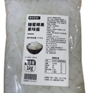 Molasses Coconut Jelly / Nata de Coco Jam 糖蜜椰果果味酱 | 1 kg × 20 bags