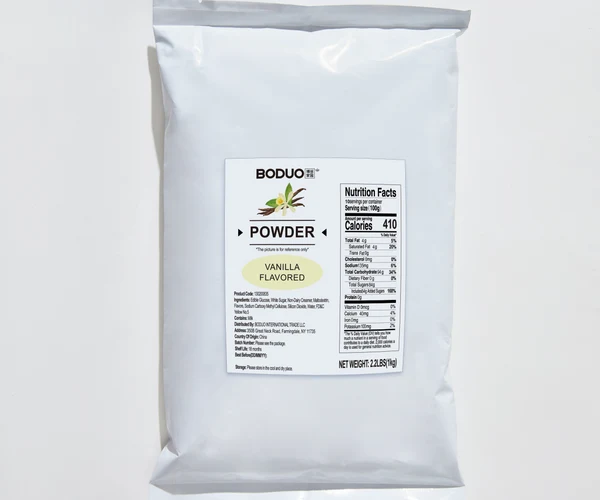 Vanallia Flavored Powder 香草味粉固体饮料 | 2.2 lbs × 20 bags / Carton
